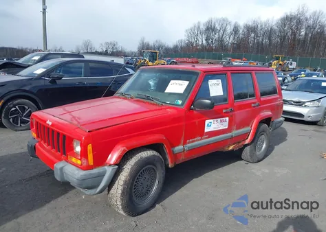 2000 Jeep Cherokee Sport from USA, damaged, VIN 1J4FF48S7YL220990